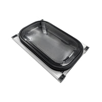RV Caravan Push Out Flat Window Rounded Corner 350x500mm Fit For RVs Campers Mobile Homes - image 6