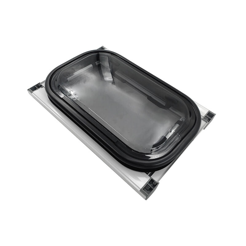 RV Caravan Push Out Flat Window Rounded Corner 350x500mm Fit For RVs Campers Mobile Homes - image 6