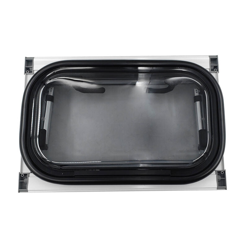 RV Caravan Push Out Flat Window Rounded Corner 350x500mm Fit For RVs Campers Mobile Homes - image 7