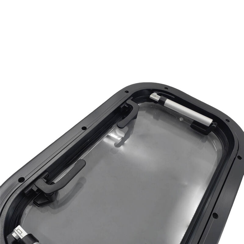 RV Caravan Push Out Flat Window Rounded Corner 350x500mm Fit For RVs Campers Mobile Homes - image 8