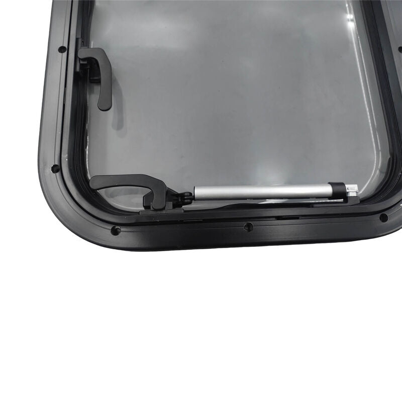 450mm x 900mm RV Caravan Push Out Flat Window Locking Handle & Strut Attachment - image 8