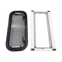 RV Caravan Push Out Flat Window Rounded Corner 300x700mm Fit For RVs Campers Mobile Homes - image 3
