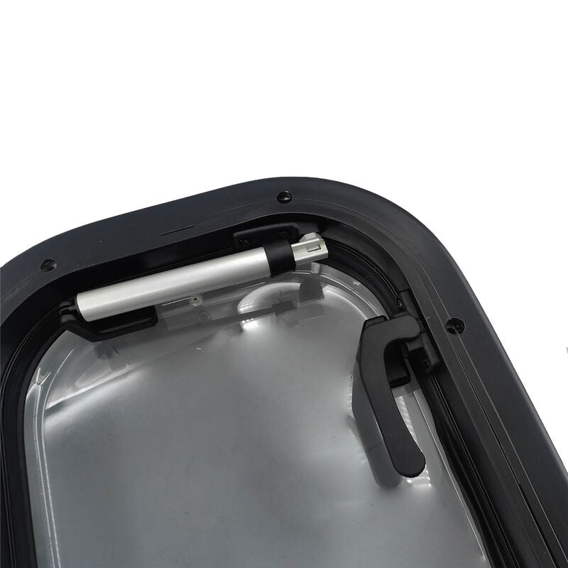 RV Caravan Push Out Flat Window Rounded Corner 300x700mm Fit For RVs Campers Mobile Homes - image 9
