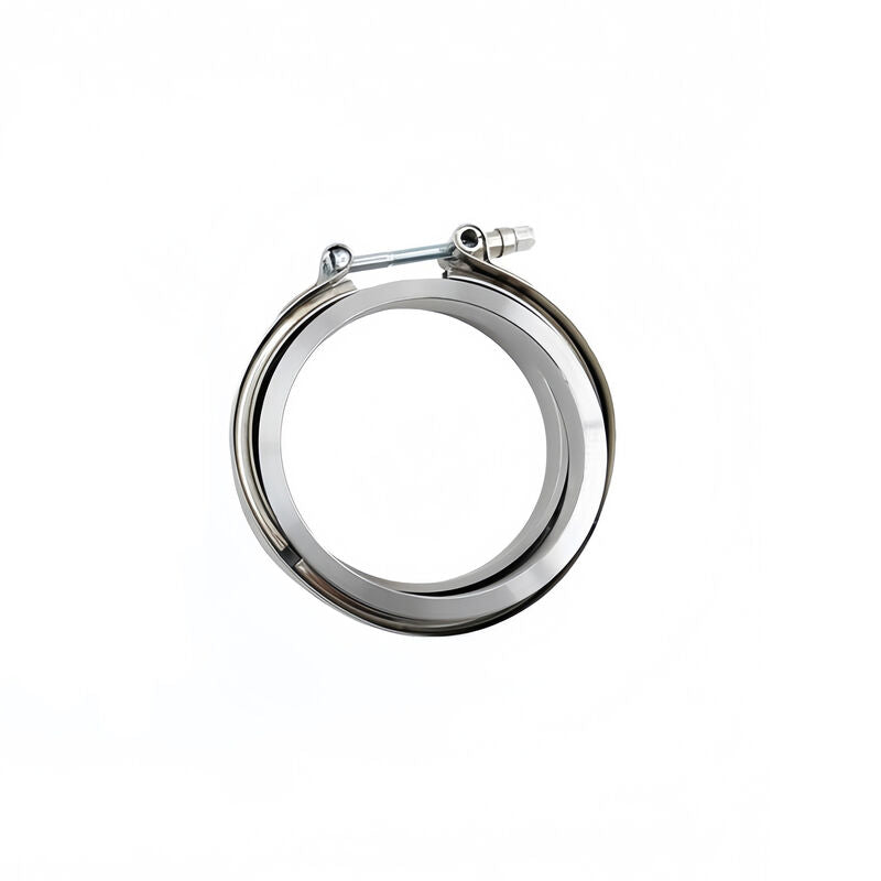 1 Pcs 4" Inch 102mm V-Band Clamps 304 Stainless Steel Flange Exhaust Pipe Tailpipe - image 3