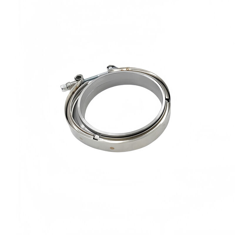 1 Pcs 4" Inch 102mm V-Band Clamps 304 Stainless Steel Flange Exhaust Pipe Tailpipe - image 4