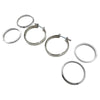 Pair 4" Inch 102mm V-Band Clamps 304 Stainless Steel Flange Exhaust Pipe Tailpipe