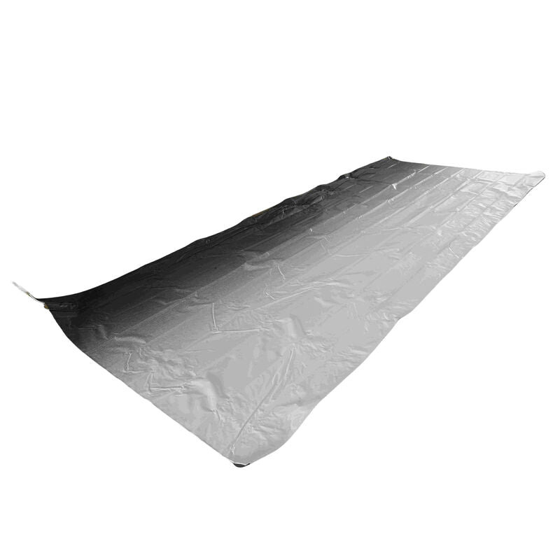 20 Ft Gray Fade Awning Vinyl Replacement Fabric Caravan Roll Out Awning - image 1