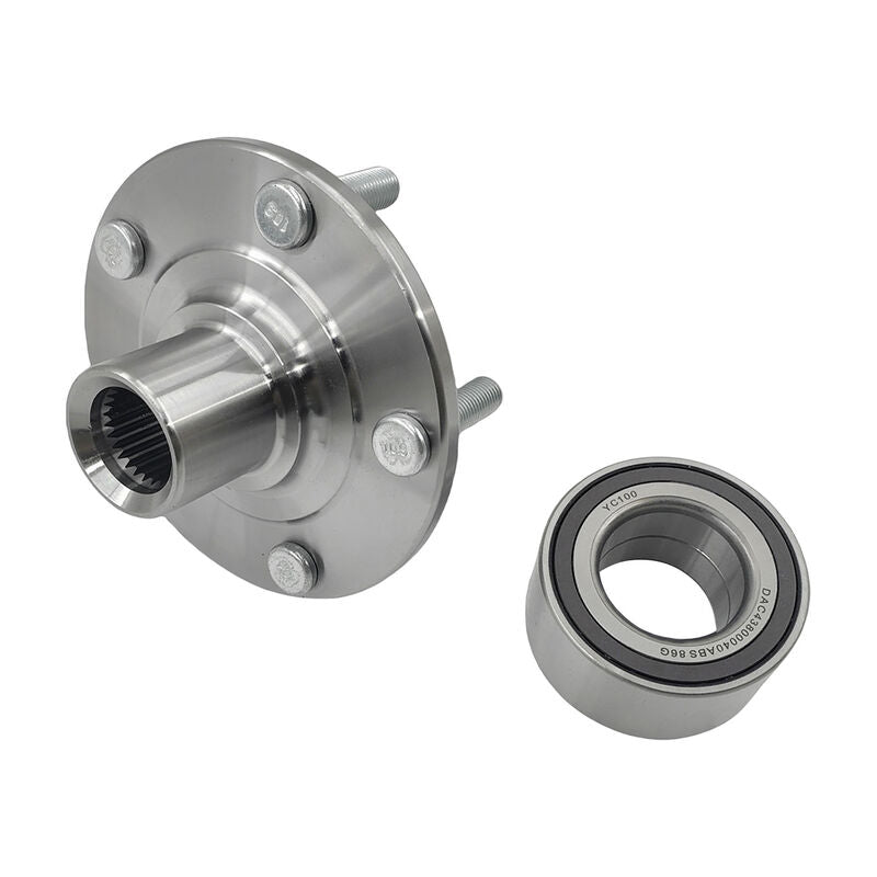 1 x Front Wheel Bearing Hub Assembly Fit For Mitsubishi ASX XA XB XC XD Lancer CJ CF Outlander ZG ZH ZJ ZK ZL - image 2