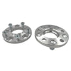 2 x 15mm Aluminium Wheel Spacer Adaptor Silver CB: 69.5-70.6mm Fit For Holden HQ WB