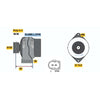 Bosch Alternator 0 124 325 007 (0124325007)