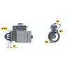 Bosch Starter Motor 0 001 106 014 (0001106014)