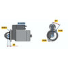 Bosch Starter Motor 0 001 366 010 (0001366010)