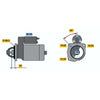 Bosch Starter Motor 0 001 367 022 (0001367022)