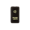 Hulk 4x4 HU1400A Push Button Switch fits Early Toyota Driving Light Amber