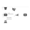 Hulk 4x4 HU7000 Single Flush Mount Housing With 50A plug