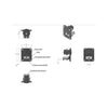Hulk 4x4 HU7005B Double Flush Mount Housing With 50A Plug