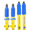 4 X PROFENDER 4 Step Adjustable Gas Shock Absorber For Ford Ranger T6 4WD 2012-