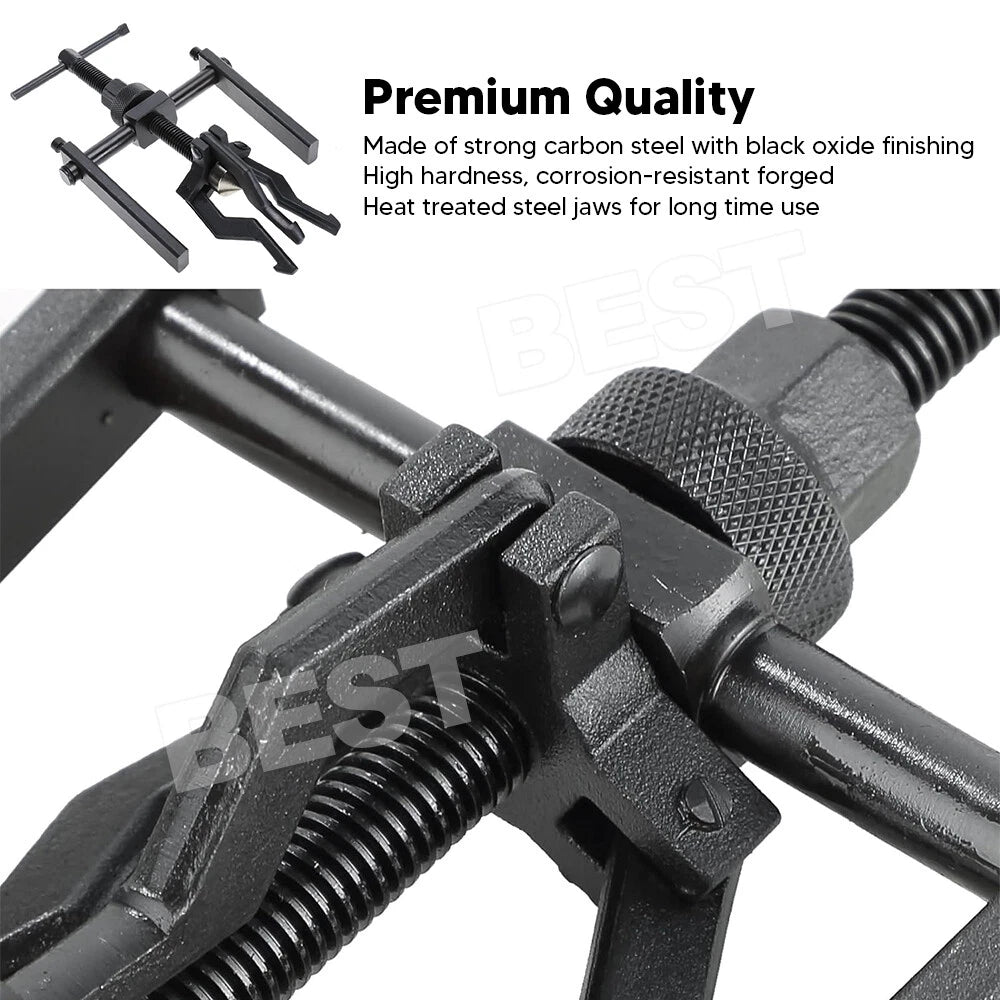 3 Jaw Pilot Bearing Puller Inner Wheel Gear Extractor Bushing Remover Tool Kit - view 3