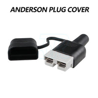 4pcs Waterproof 50A Anderson Plug dust cable sheath cover black with cap - view 1