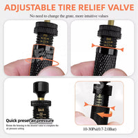 4PCS Portable Tyre Deflators Air Quick Deflator 10~30 PSI Tire Valve Core Tool - view 7