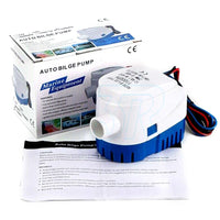 12V 1100GPH Bilge Pump Boat Automatic Water Auto Marine Submersible Float Switch - view 2