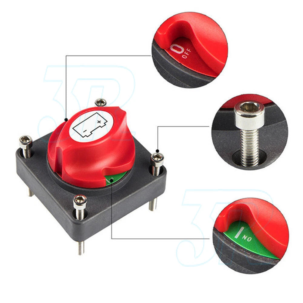 Battery Master Switch Boat Truck RV Marine Caravan Dual System Isolator On/Off - view 2