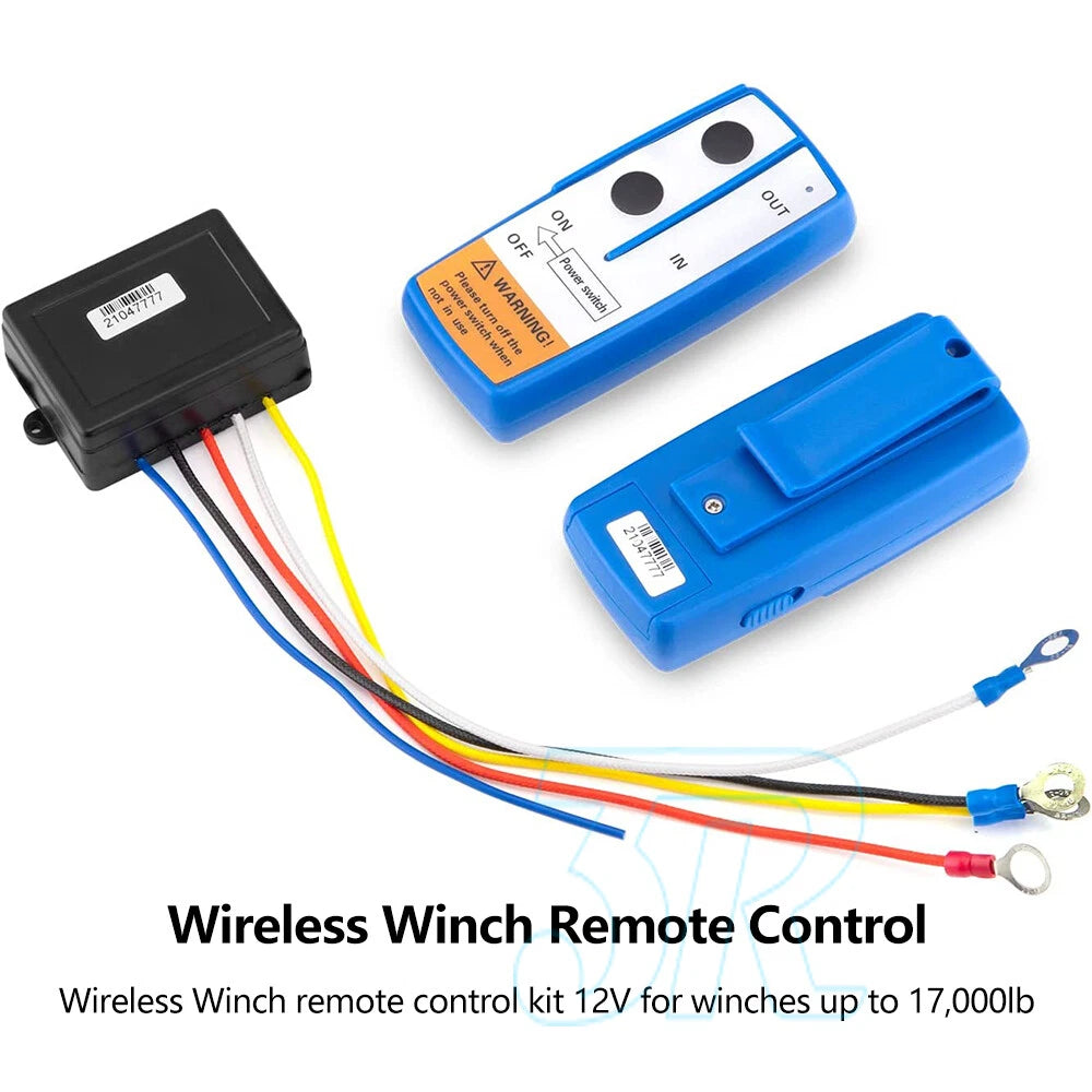 12V 50-100ft Wireless winch remote control Switch Kit Universal For Jeep ATV SUV - view 1