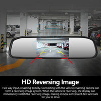 Reverse Camera 4.3in Reversing Camera Rear View Cam Kit Waterproof HD Camera - view 4