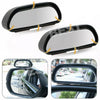 2x Adjustable Blind Spot Wide Angle Rear View Side Mirror for Universal Car