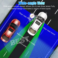 2x Adjustable Blind Spot Wide Angle Rear View Side Mirror for Universal Car - view 6