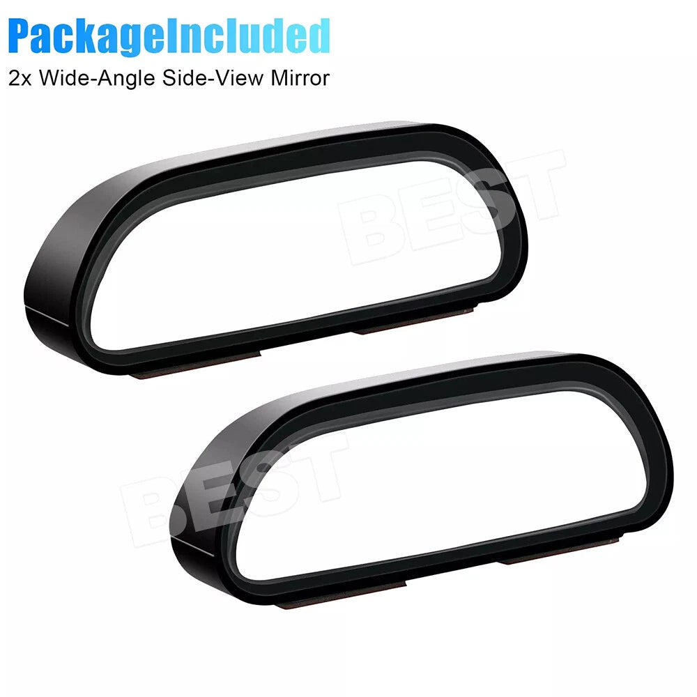 2x Adjustable Blind Spot Wide Angle Rear View Side Mirror for Universal Car - view 9