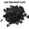 100XCar Plastic 8MM Scrivet Screw Clips Fit Door Boot Trim Panels Bumper Fastene