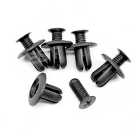 100XCar Plastic 8MM Scrivet Screw Clips Fit Door Boot Trim Panels Bumper Fastene - view 5