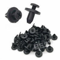 100XCar Plastic 8MM Scrivet Screw Clips Fit Door Boot Trim Panels Bumper Fastene - view 7