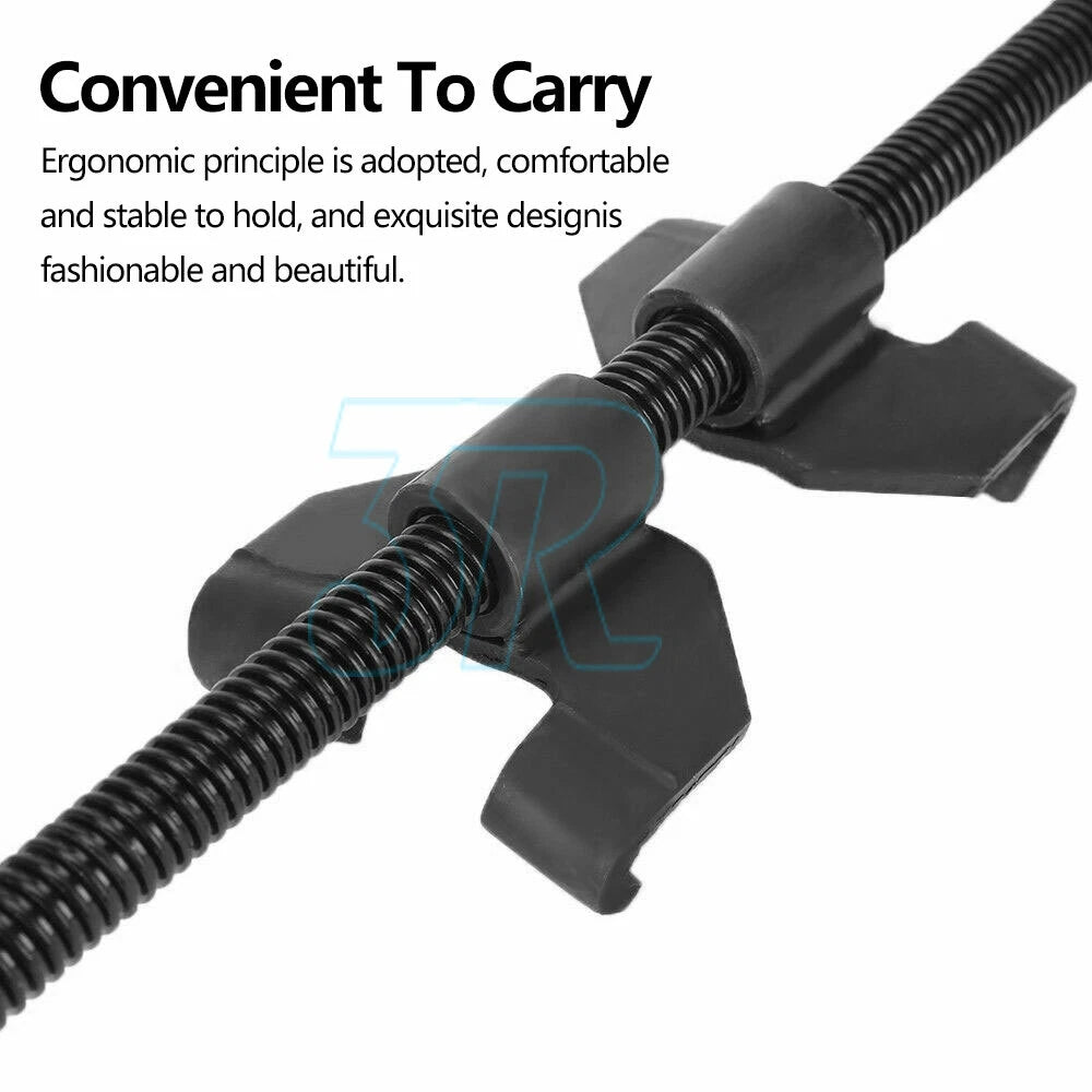 2X Coil Spring Shock Compressor Heavy Auto Remover Installer Suspension Tool Kit - view 3