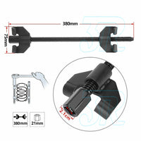 2X Coil Spring Shock Compressor Heavy Auto Remover Installer Suspension Tool Kit - view 5
