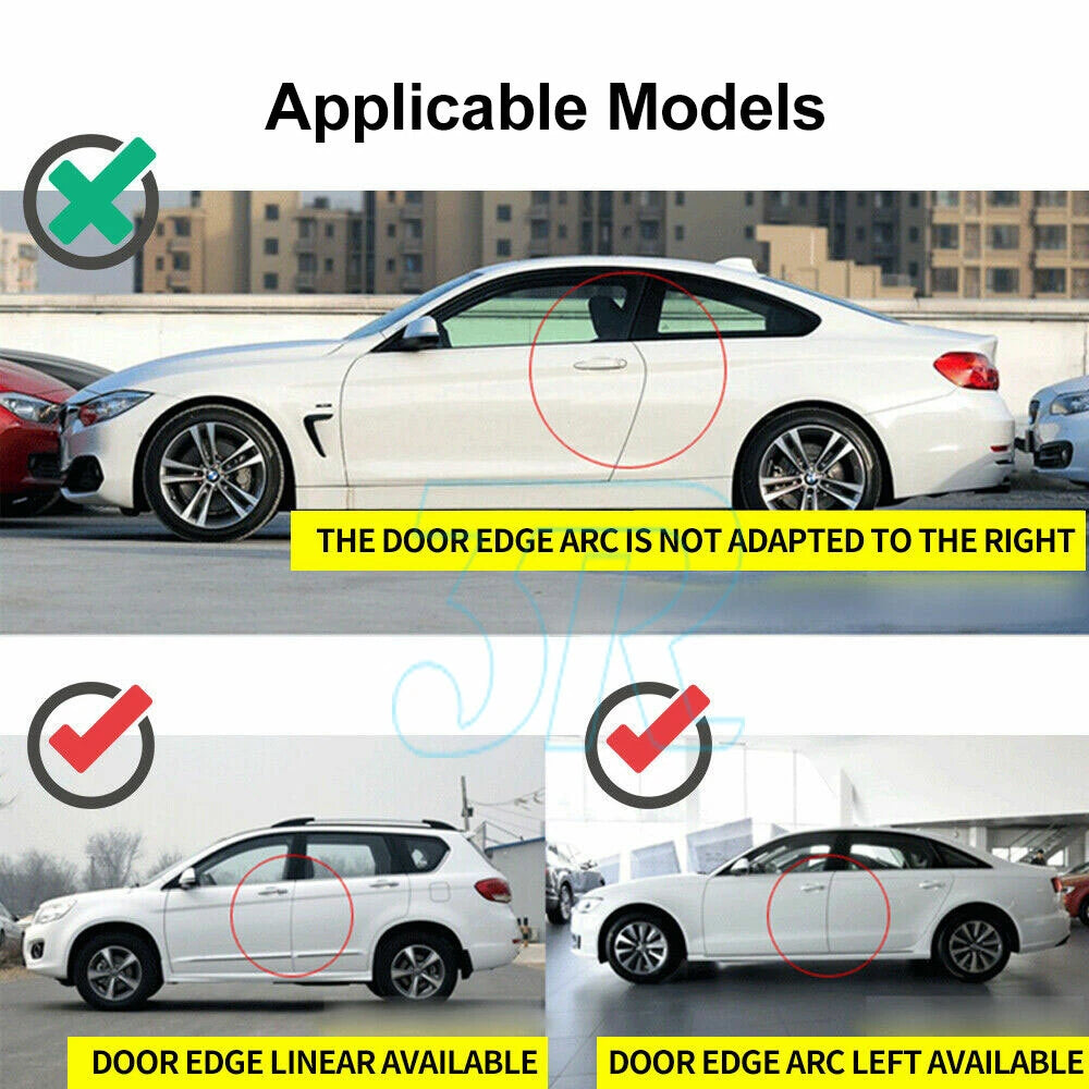 4pcs Universal Car Door Edge Protector Anti Scratch Guard Anti-collision Strips - view 8