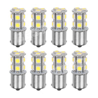 8X White BAY15D 13SMD LED 1156 Car Tail Brake Stop Tail Light Bulb Globe 12v - view 1