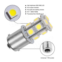 8X White BAY15D 13SMD LED 1156 Car Tail Brake Stop Tail Light Bulb Globe 12v - view 2