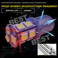 8X White BAY15D 13SMD LED 1156 Car Tail Brake Stop Tail Light Bulb Globe 12v - view 3