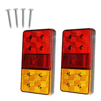 2x LED Led Tail TRAILER LIGHTS TAIL LAMP STOP INDICATOR 12V VOLT 4WD 4X4 CAMPER - view 2