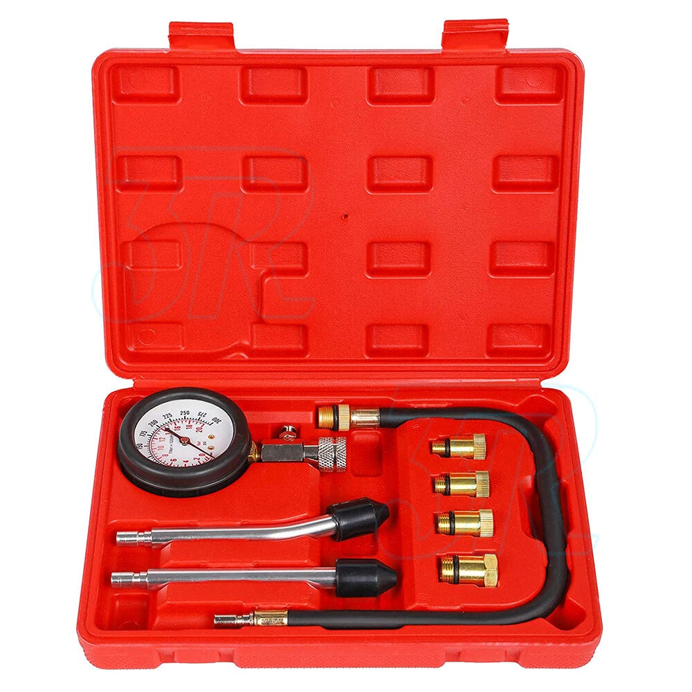 PETROL ENGINE COMPRESSION TEST TESTER KIT SET FOR AUTOMOTIVE CAR TOOL - view 1