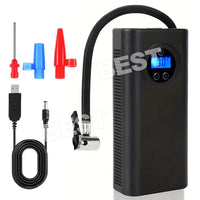 Car Bike Tire Air Inflator Portable Tyre Electric Pump Cordless Rechargeable - view 1