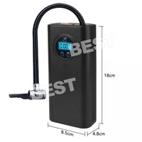 Car Bike Tire Air Inflator Portable Tyre Electric Pump Cordless Rechargeable - view 7