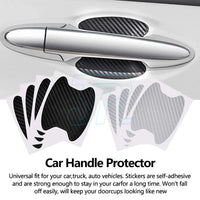 Black/SilverCar Door Handle Protector Film AntiScratch Sticker Accessories Trims - view 1