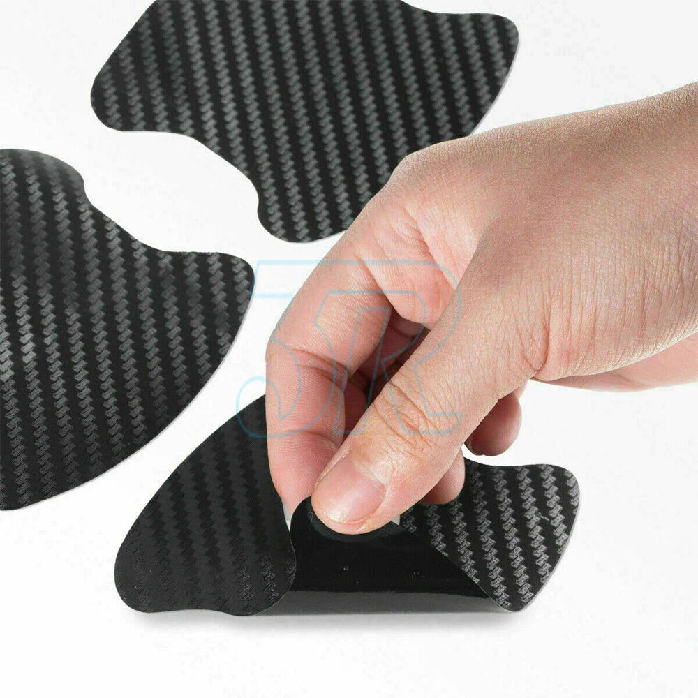 Black/SilverCar Door Handle Protector Film AntiScratch Sticker Accessories Trims - view 2