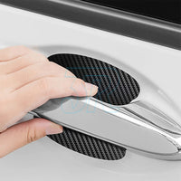 Black/SilverCar Door Handle Protector Film AntiScratch Sticker Accessories Trims - view 9