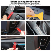 Car Trim Removal Tool Kit Auto Hand Tools Pry Bar Dash Panel Door Interior - view 8