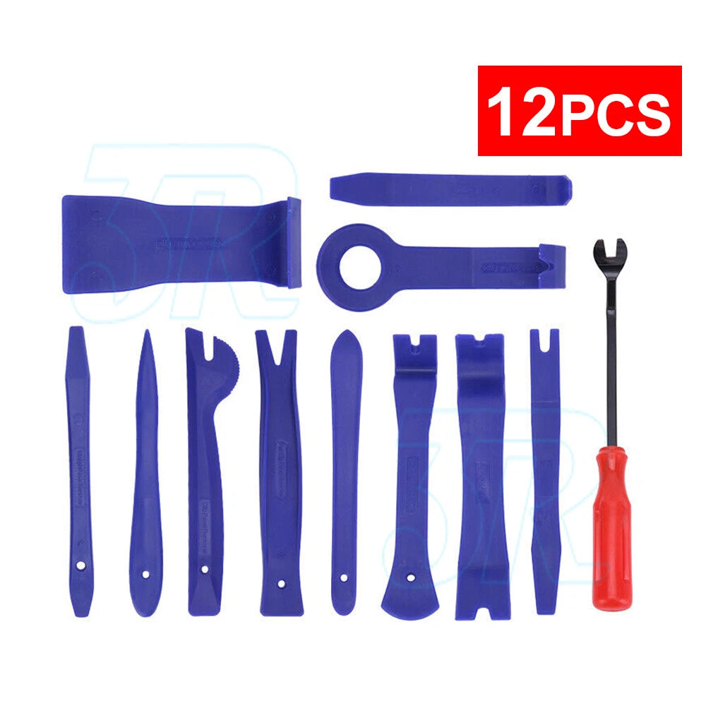 Car Trim Removal Tool Kit Auto Hand Tools Pry Bar Dash Panel Door Interior - view 9