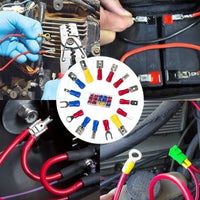 720pcs Crimp Terminals Insulated Electrical Wire Butt Connector Assorted Kit - view 8